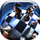 Black and White Chess Pieces أيقونة