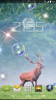 Forrest Deer 4K Live Wallpaper ポスター