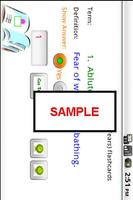 Birds and Mammals flashcards โปสเตอร์