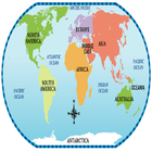 Geography - World continents biểu tượng