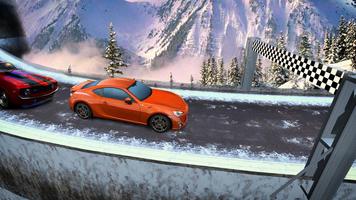Snow Car Racing-Winter Rally 2017 capture d'écran 2