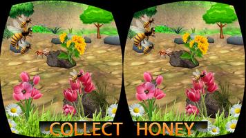 Honey Bee VR 3D Planet: Adventure Mania Affiche