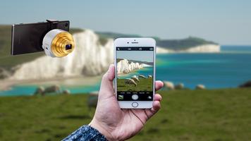 zoom camera pro full hd الملصق