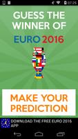 Euro 2016 Prediction poster