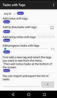Tasks with Tags penulis hantaran