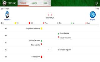 Live Soccer: Serie A স্ক্রিনশট 1