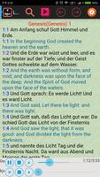German English Audio Bible poster