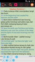 Alkitab English Audio Bible الملصق