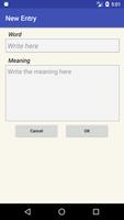 My Word Collection - Create your own dictionary syot layar 1