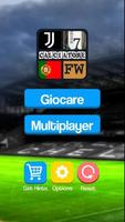 4 Immagini 1 Calciatore Plakat