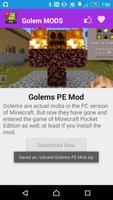 Голем мод для MCPE` скриншот 3