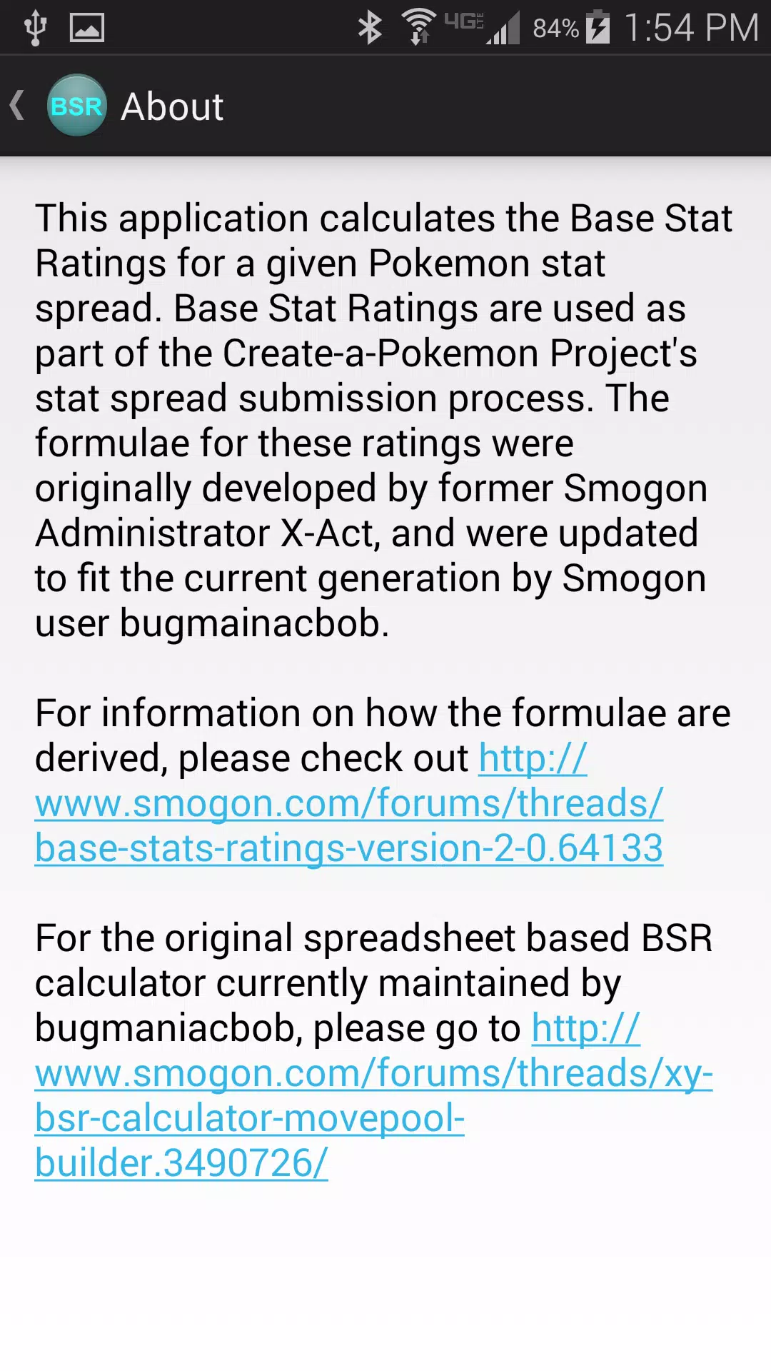 BSR Calculator for Android - APK Download