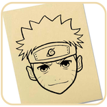 How to draw : Naruto