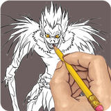 How to draw : Death Note 아이콘