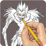 How to draw : Death Note icon