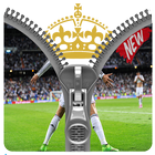 Zipper Lock Screen : Real Madrid ícone