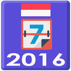 Kalender 2016 Indonesia আইকন