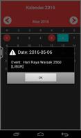 Kalender 2016 Indonesia স্ক্রিনশট 1