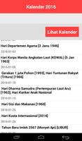 Kalender 2016 Indonesia capture d'écran 2