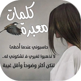 كلمات معبرة أيقونة