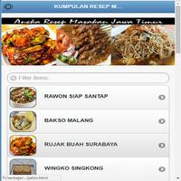 Resep Makanan Jawa Timur imagem de tela 1