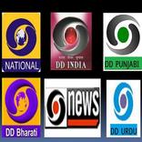 ”DD INDIA, SPORTS & DD CHANNELS LIVE