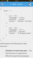 Learn JSON Full تصوير الشاشة 1