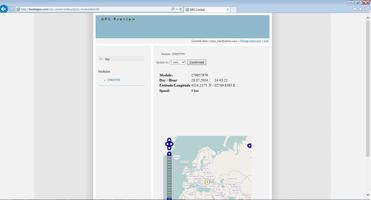 GPS WEB tracker screenshot 3