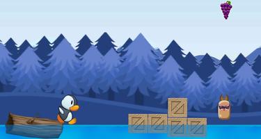 Milky's World - Penguin Run captura de pantalla 1