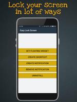 Easy LockScreen - Turn off screen in multiple ways تصوير الشاشة 1