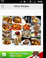 Ethnic Recipes الملصق