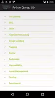 Lib for Python Django Affiche