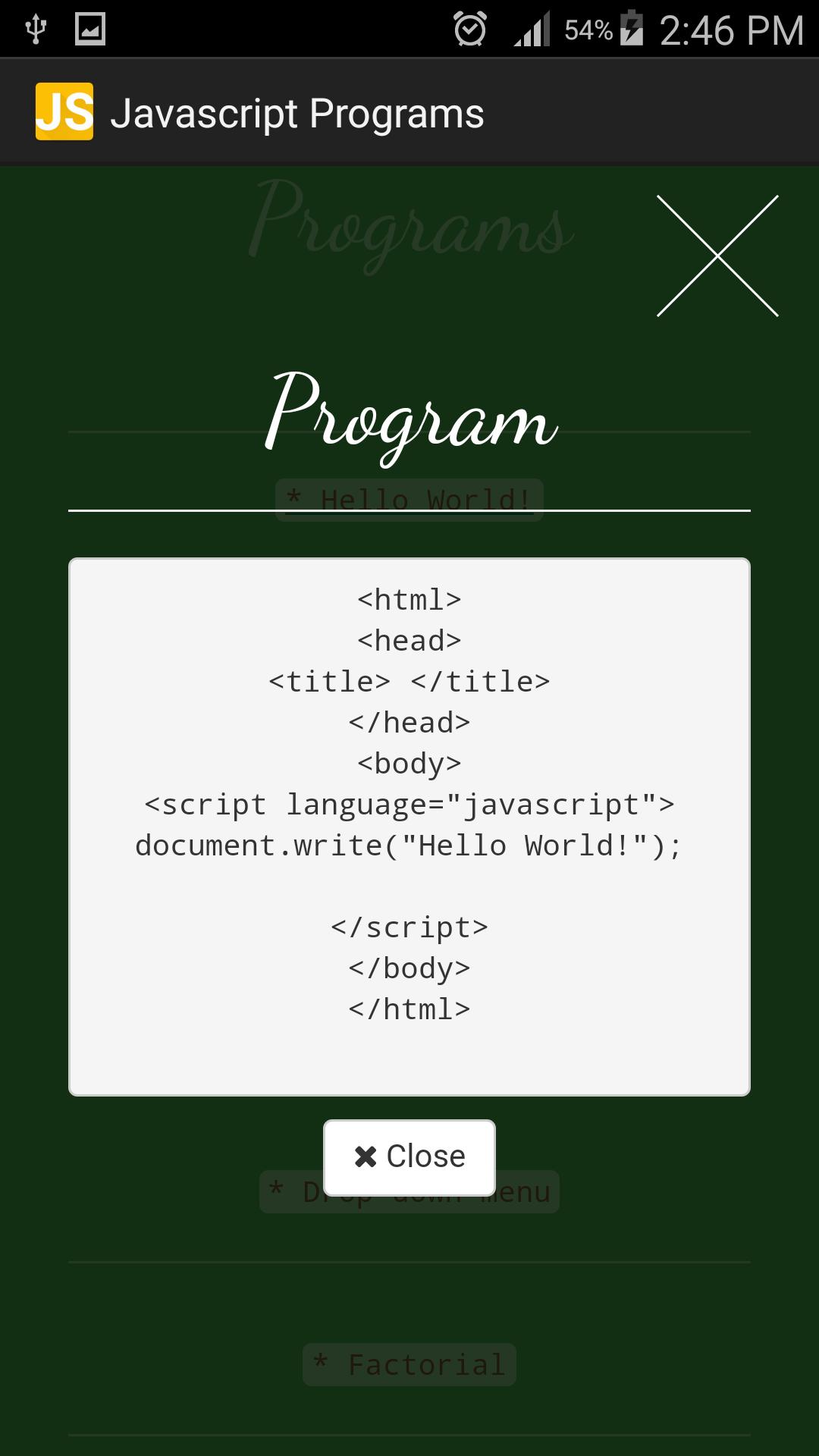 Javascript programs apk for android download