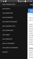 Learn Java 스크린샷 1