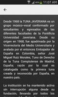 Tuna Javeriana captura de pantalla 3