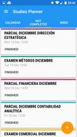 Studies Planner تصوير الشاشة 1