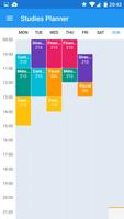 Studies Planner capture d'écran 2
