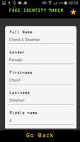 Fake ID Generator (Free App) capture d'écran 3