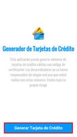 Generador Tarjetas de Crédito 海报