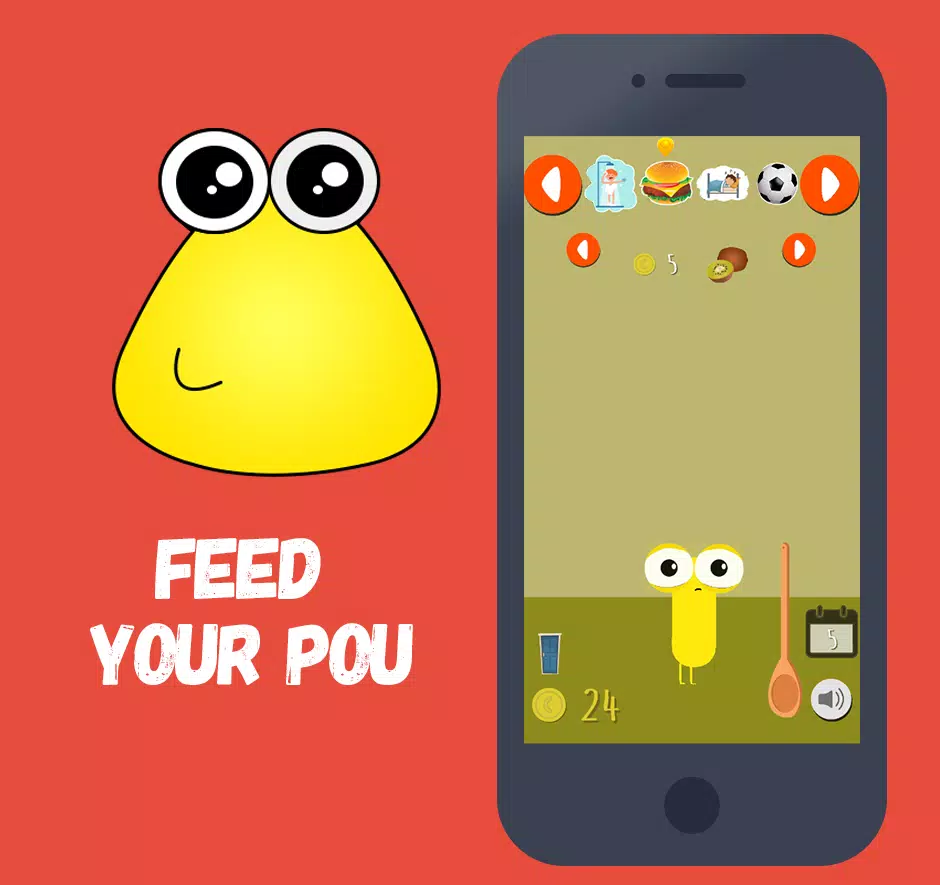 Pou Game  Cuidando do POU (Game/Jogo) - Parte 1 