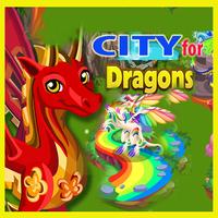 City for Dragon Plakat