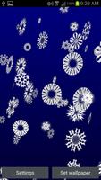 Snowflakes Live Wallpaper الملصق