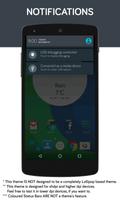 IdeaL Theme Dark - CM11 Theme تصوير الشاشة 3