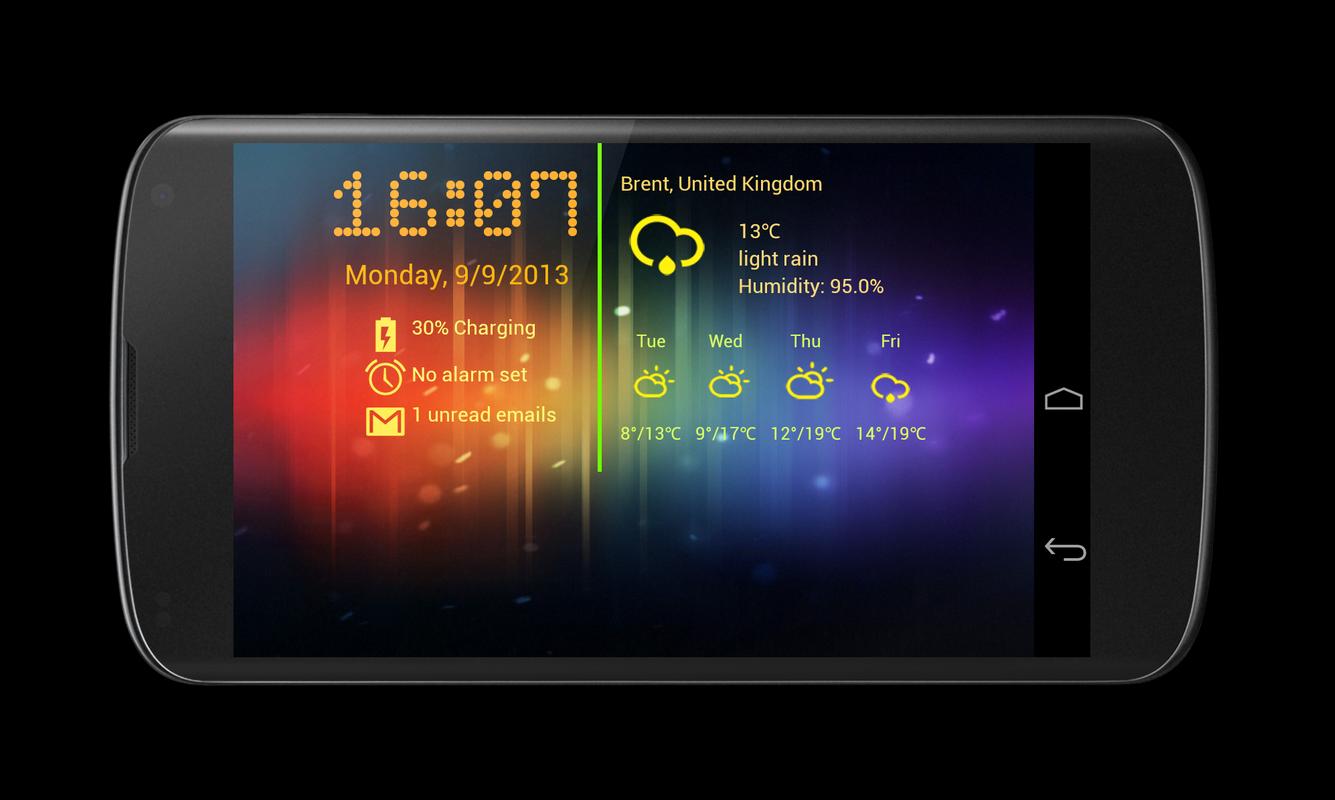 android daydream clock apk download