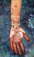 برنامه‌نما Mehendi Designs Live Wallpaper عکس از صفحه