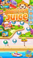 Boom Fruits juice Garden الملصق