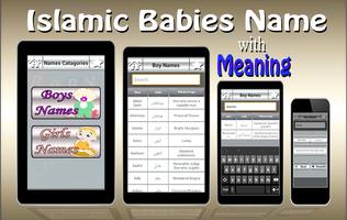 Baby Name with Meaning_Muslim โปสเตอร์