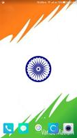 Indian Flag Live Wallpaper -Happy Independence day plakat