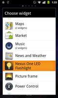 Nexus One LED Flashlight Affiche