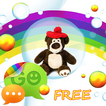 Cute Teddy Bear for GO SMS Pro